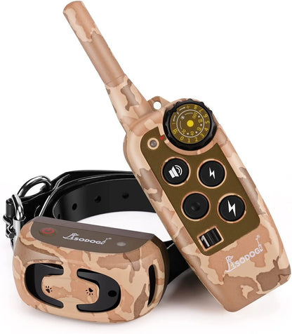 Wireless Pet Training Device Anti-Bark Remote Control Collar