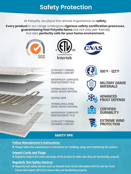 Ultimate Weatherproof Heated Cat House for Outdoor Cats - Easy Assembly for Winter Comfort!