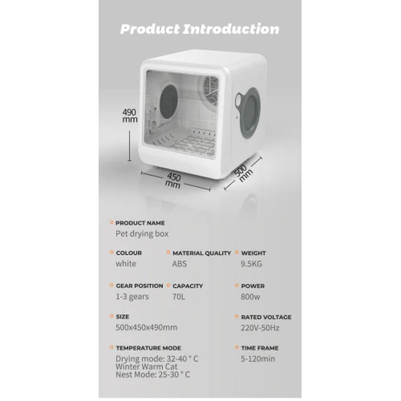 Animal Grooming Chamber