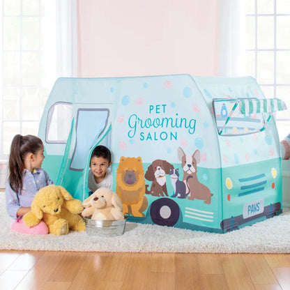 Kid'S Pet Grooming Van Play Tent